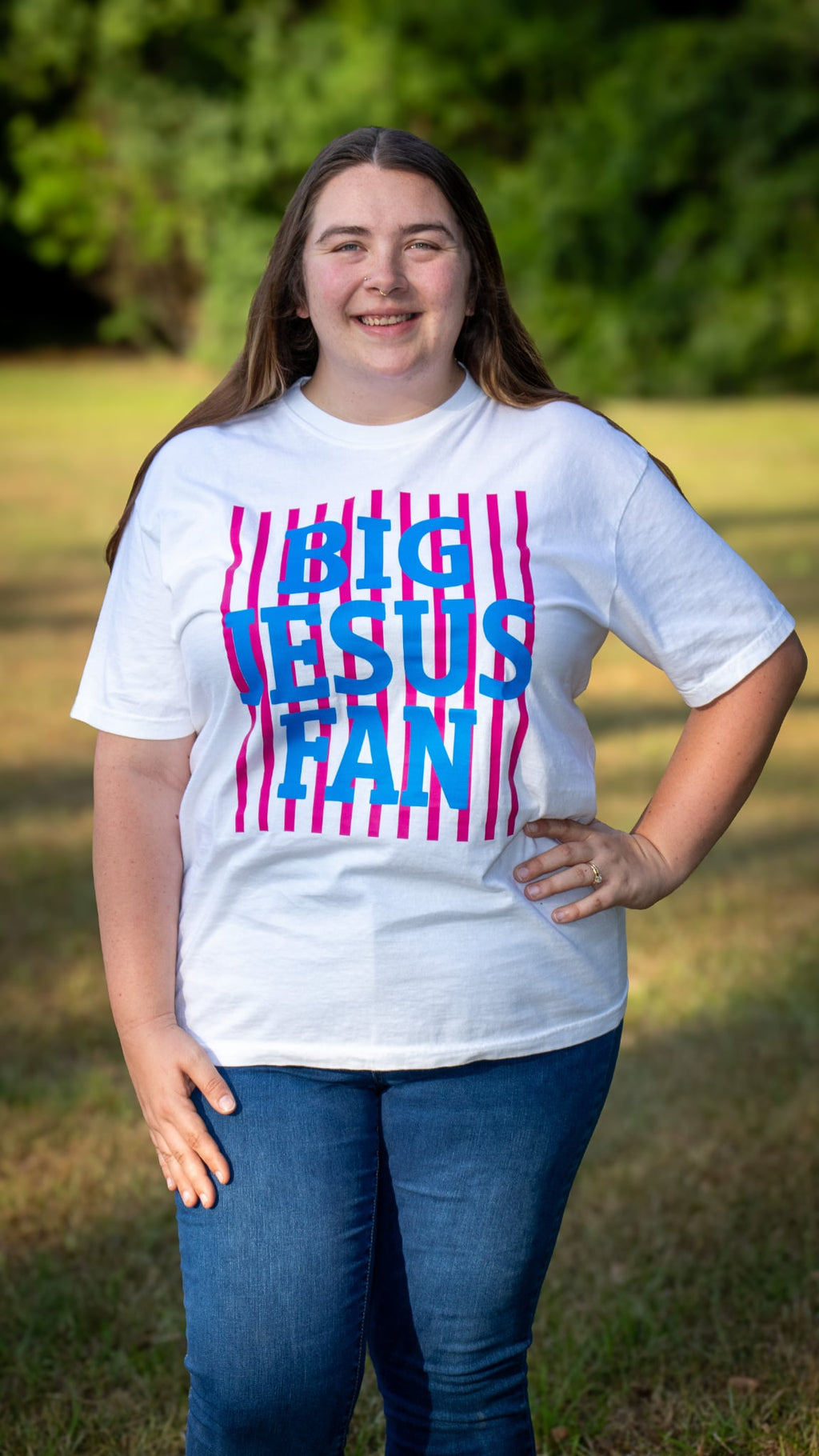 Big Jesus Fan Tee