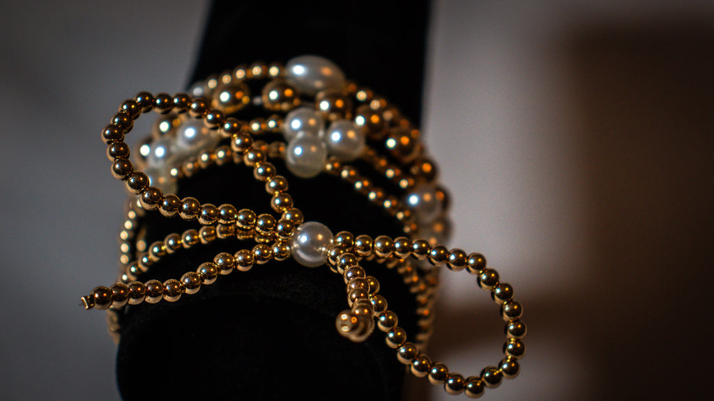 Pearl Bow Bracelets