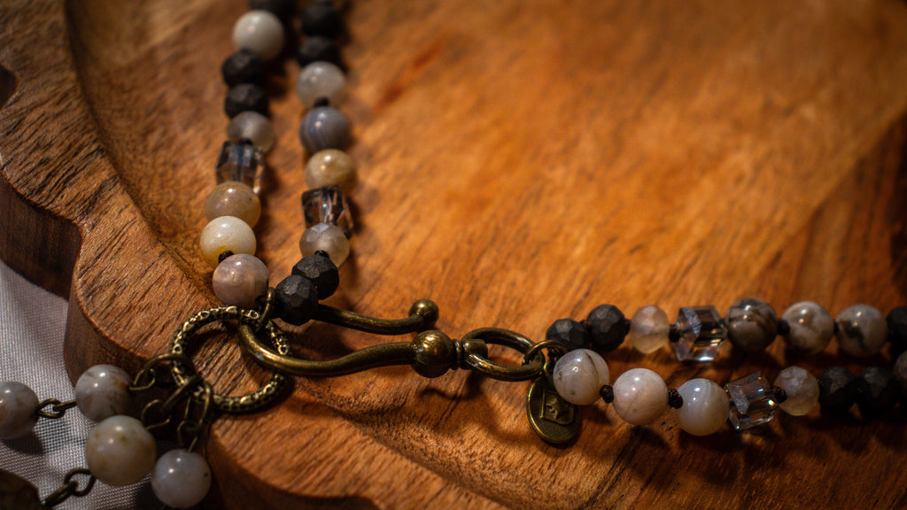 Gizelle Stone Necklace