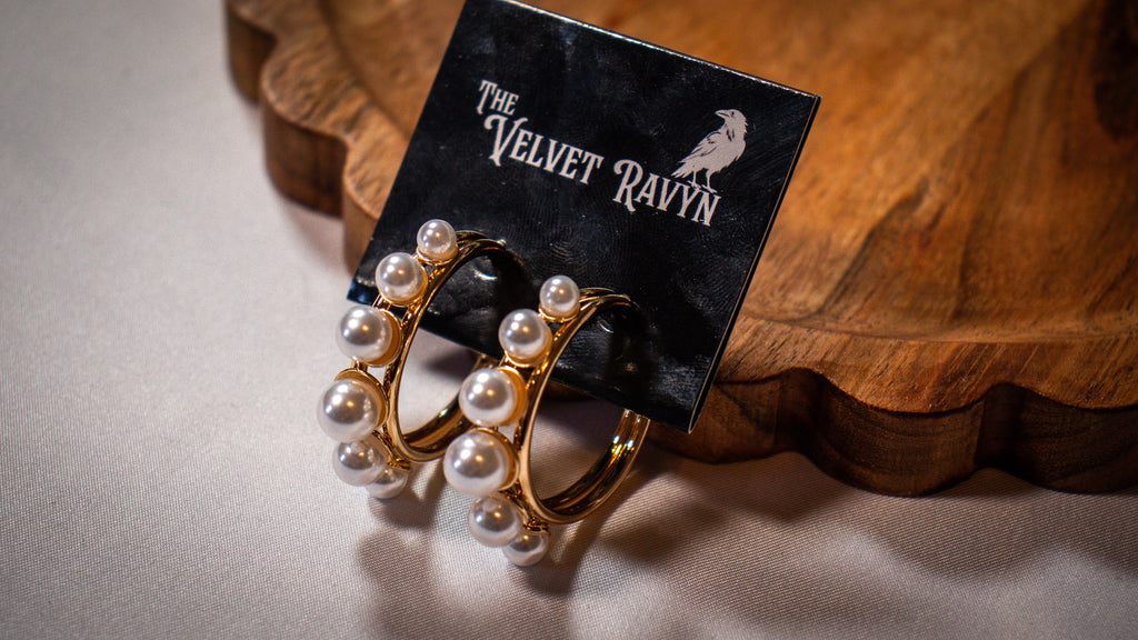 Pearl Hoops