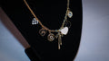 Checker Heart Charmed Necklace