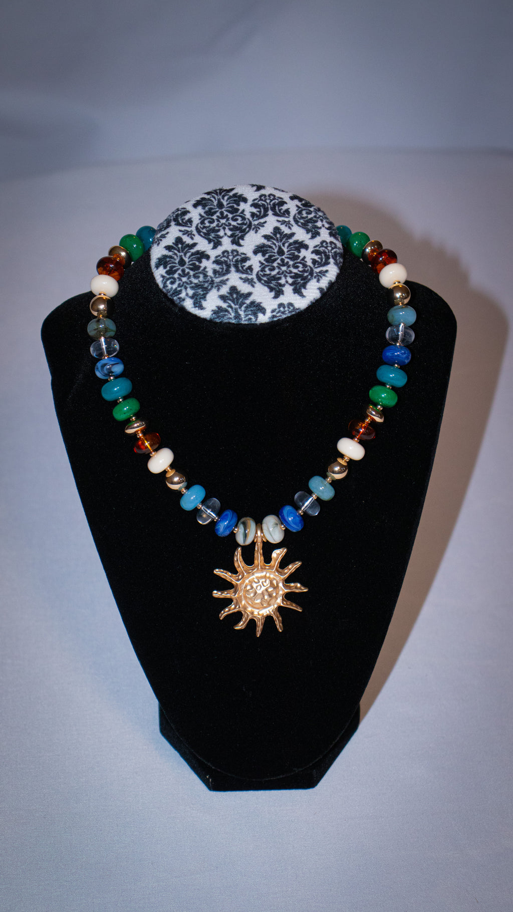 Beaded Sun Necklace