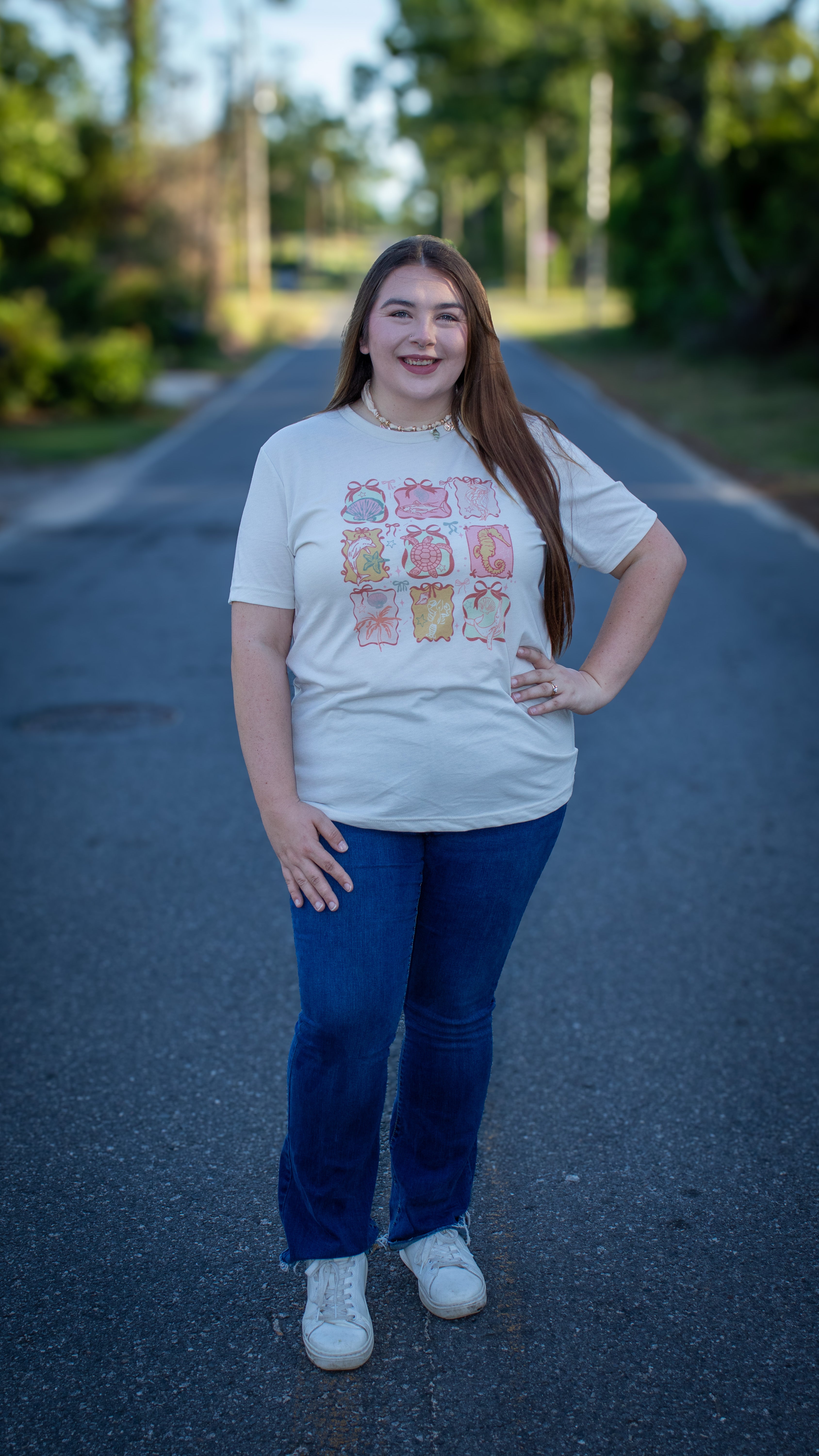 Coastal Coquette Tee