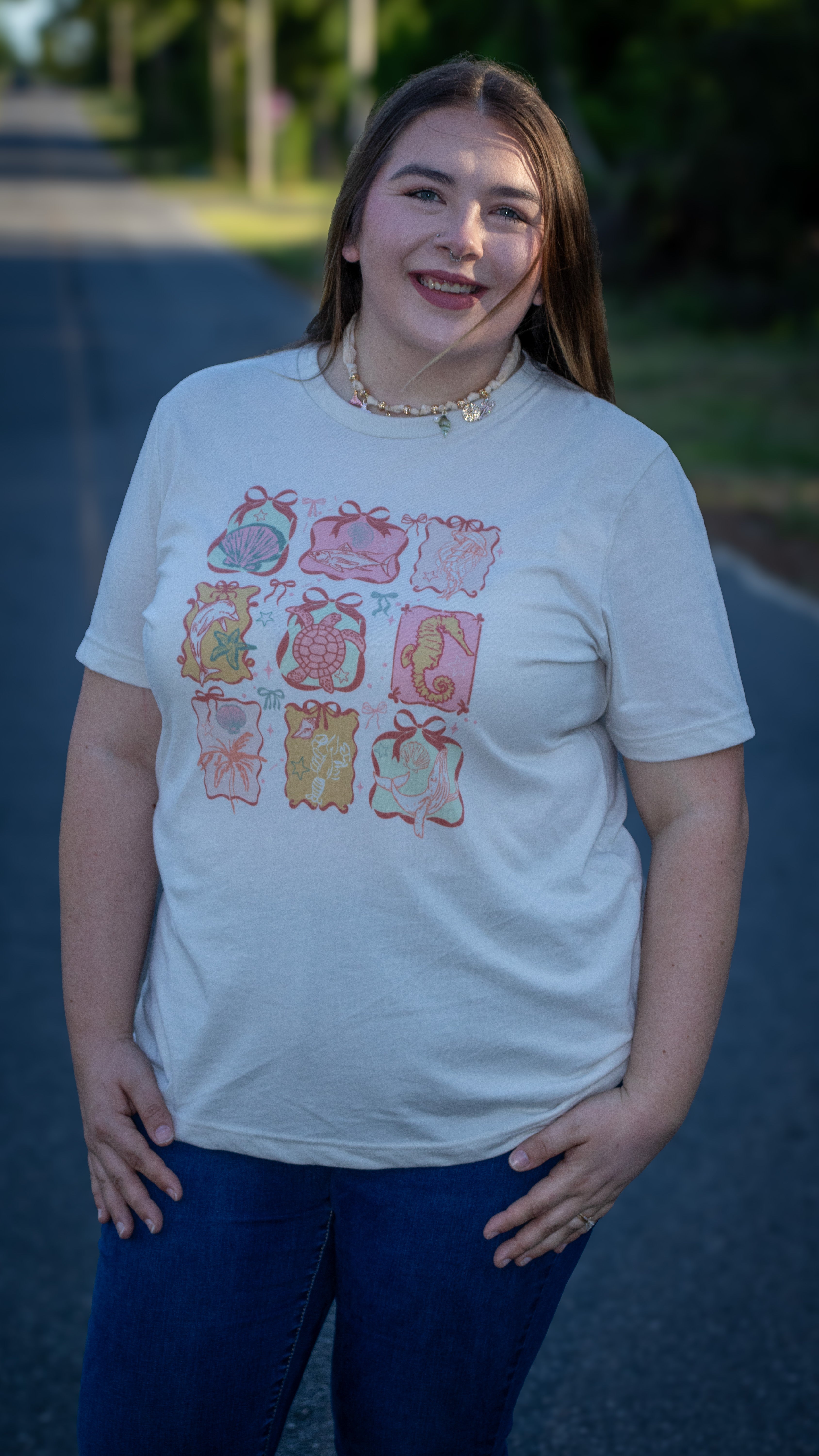 Coastal Coquette Tee