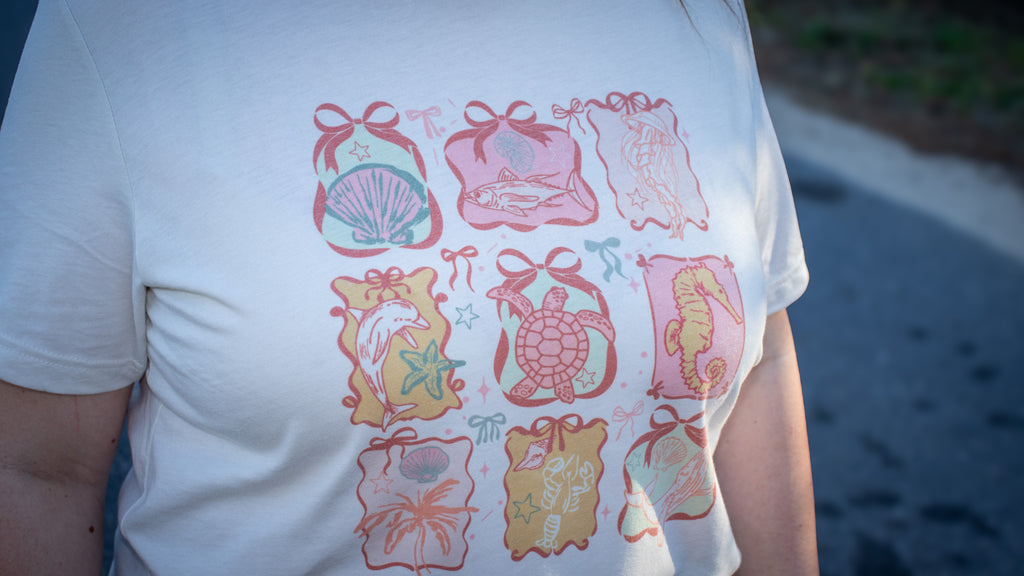 Coastal Coquette Tee